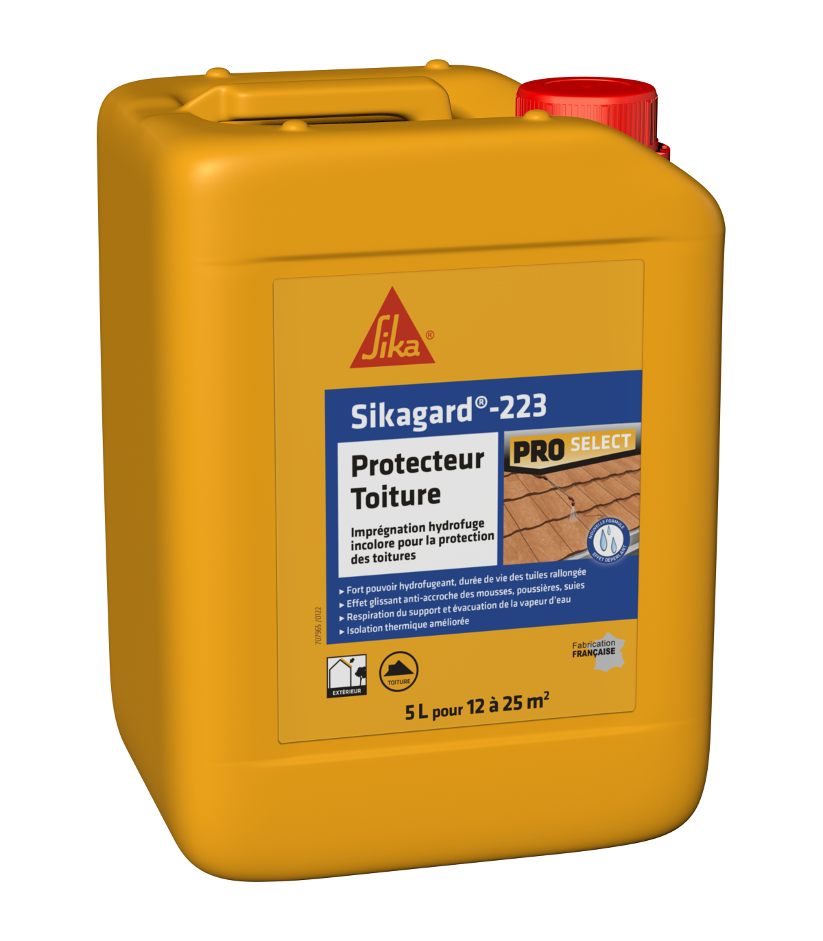 Sika 223 Protecteur, hydrofuge incolore et imperméabilisant de toitures